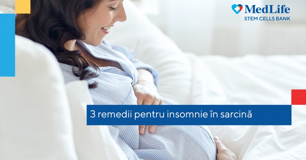 3 remedii pentru insomnia în sarcină